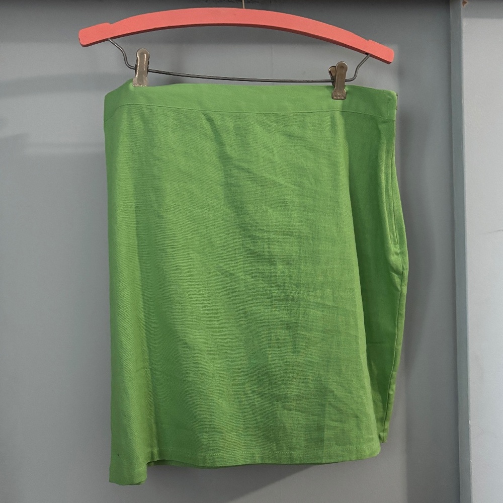 Modcloth A-line Green 60s Mod Skirt NWT